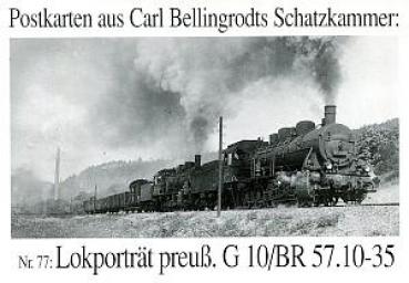 Bellingrodt Serie  77 Lokporträt preuß. G 10 / BR 57.10 - 35