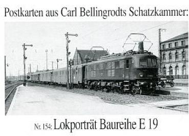 Bellingrodt Serie 154 Lokporträt Baureihe E19