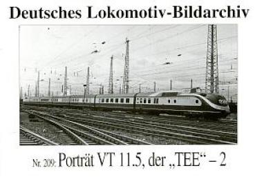 Serie 209 Porträt VT 11.5, der TEE - 2