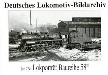 Serie 224 Lokporträt Baureihe 58.30
