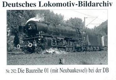 Serie 292 Die Baureihe 01 ( mit Neubaukessel ) bei der DB
