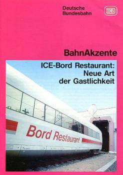 ICE-Bord Restaurant: Neue Art der Gastlichkeit