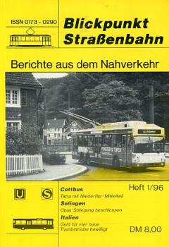 Blickpunkt Straßenbahn 01 / 1996