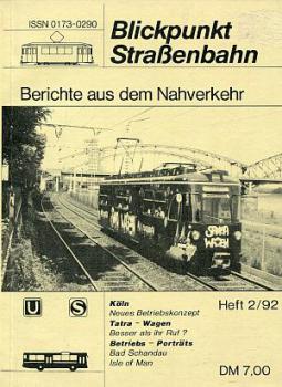Blickpunkt Straßenbahn 02 / 1992