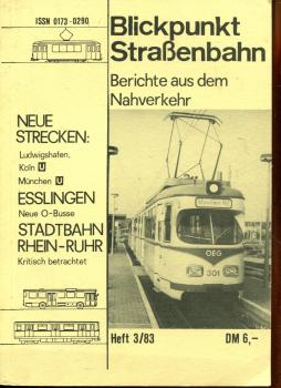 Blickpunkt Straßenbahn 3 / 1983