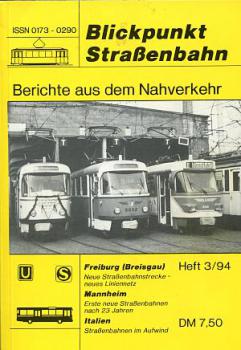 Blickpunkt Straßenbahn 03 / 1994