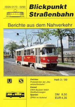 Blickpunkt Straßenbahn 03 / 1999