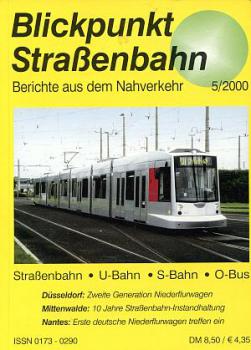 Blickpunkt Straßenbahn 05 / 2000