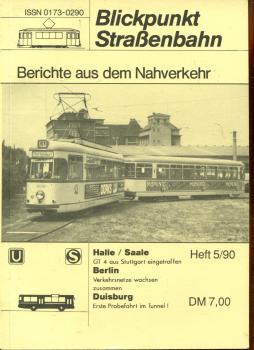 Blickpunkt Straßenbahn 5 / 1990