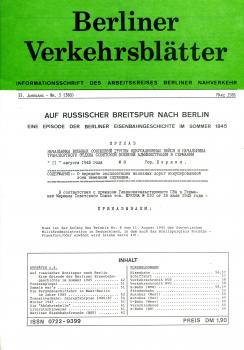 Berliner Verkehrsblätter 03 / 1986