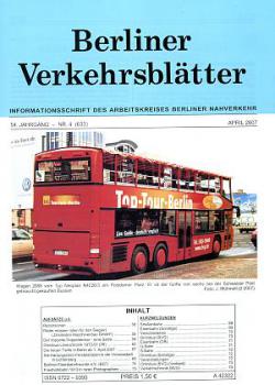 Berliner Verkehrsblätter 04 / 2007