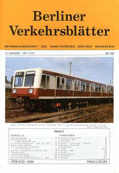 Berliner Verkehrsblätter 05 / 1994