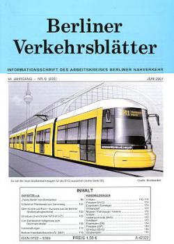 Berliner Verkehrsblätter 06 / 2007