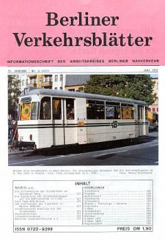 Berliner Verkehrsblätter 06 / 1992