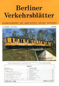 Berliner Verkehrsblätter 06 / 1994