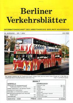Berliner Verkehrsblätter 07 / 2006