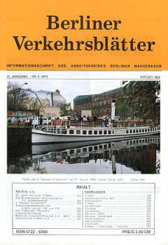 Berliner Verkehrsblätter 08 / 1994