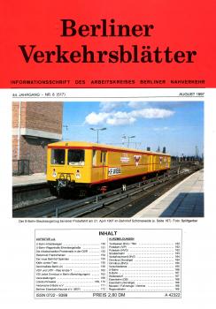 Berliner Verkehrsblätter 8 / 1997