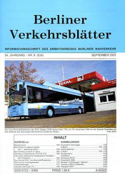 Berliner Verkehrsblätter 09 / 2007