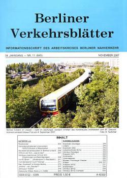 Berliner Verkehrsblätter 11 / 2007