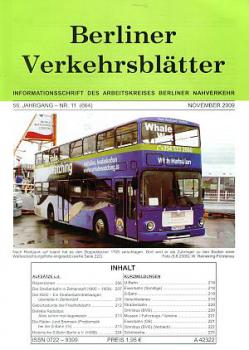 Berliner Verkehrsblätter 11 / 2009