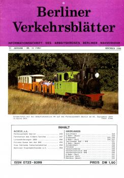 Berliner Verkehrsblätter 11 / 1990