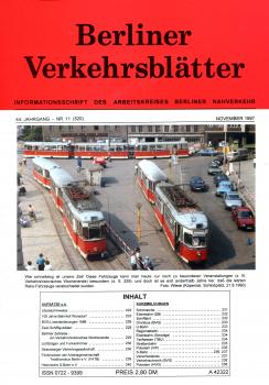 Berliner Verkehrsblätter 11 / 1997