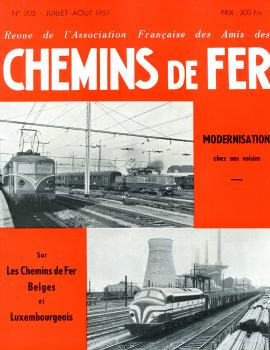 Chemins de Fer No 205 7-8 1957