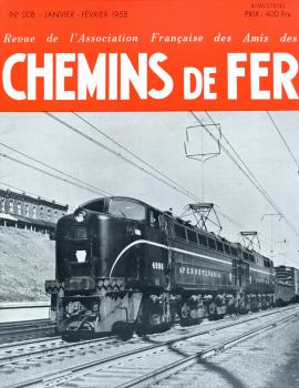 Chemins de Fer No 208 1-2 1958
