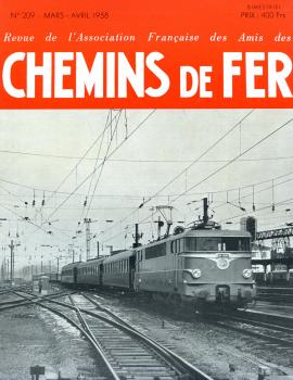 Chemins de Fer No 209 3-4 1958