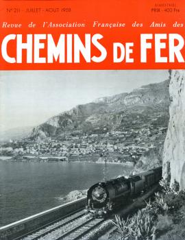 Chemins de Fer No 211 7-8 1958
