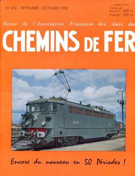 Chemins de Fer No 212 9-10 1958