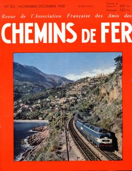 Chemins de Fer No 213 11-12 1958