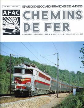 Chemins de Fer No 345 1980 / 6