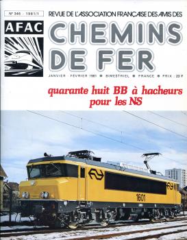 Chemins de Fer No 346 1981 / 1