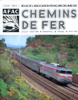 Chemins de Fer No 349 1981 / 4