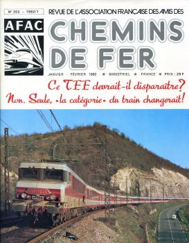Chemins de Fer No 352 1982 / 1