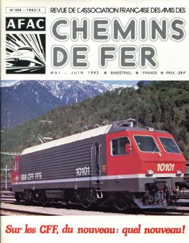 Chemins de Fer No 354 1982 / 3