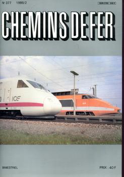 Chemins de Fer No 377 1986 / 2