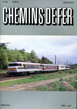 Chemins de Fer No 381 1986 / 6