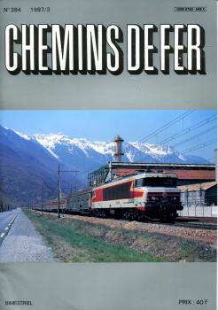 Chemins de Fer No 384 1987 / 3