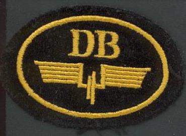 Aufnäher Flügelrad DB Deutsche Bundesbahn (oval)