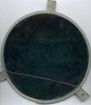 Vorsteckscheibe grün für Signallampe Hauptsignal / Vorsignal
