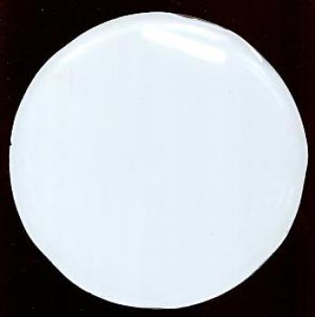 Ersatzscheibe ca 13 cm Durchmesser weiß