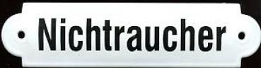 Nichtraucher (Emailleschild)
