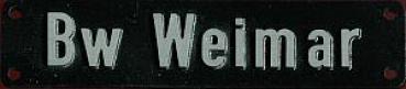 Bw Weimar Alu Nachguss