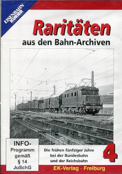 DVD Raritäten aus den Bahn Archiven 4 die frühen 50er Jahre bei