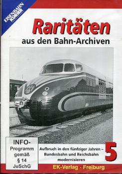DVD Raritäten aus den Bahn Archiven 5 Aufbruch in den 50er Jahre