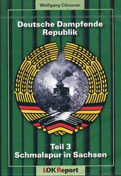 DVD Deutsche Dampfende Republik Teil 3 Schmalspur in Sachsen