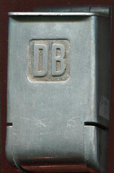 DB Aschenbecher aus Reisezugwagen